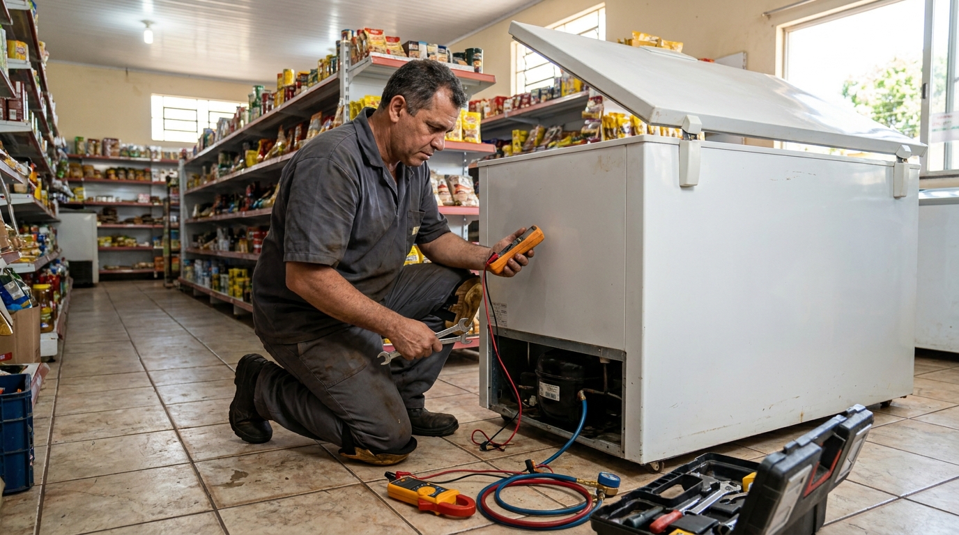Manutenção em Motor Ventilador em Curitiba‑PR